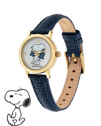 Thumbnail for Armitron x Peanuts: Dressed to the Nines | 24mm, Peanuts Navy/Gold-Women-Armitron