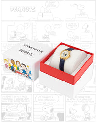 Thumbnail for Armitron x Peanuts: Dressed to the Nines | 24mm, Peanuts Navy/Gold-Women-Armitron