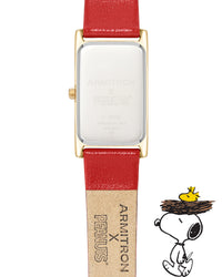 Thumbnail for Armitron x Peanuts: The Lookout | 36mm, Peanuts Red/Gold-Men-Armitron